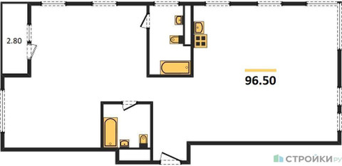 Планировка квартиры, ID 91908