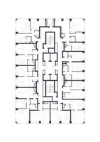 Планировка однокомнатной(квартира) площадью 46.3 квадратных метров в “ЖК 1-й Нагатинский (Первый Нагатинский)”