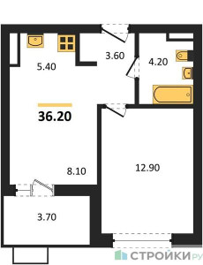 Планировка квартиры, ID 292297