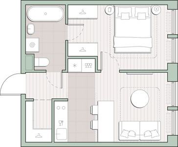 Планировка квартиры, ID 531780