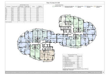 Планировка студии(квартира) площадью 38.1 квадратных метров в ЖК “ЖК Соболевка”