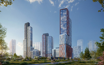 Общий вид ЖК “Событие”