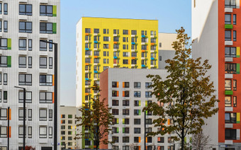 Корпуса в ЖК "Бунинские луга"