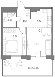 Планировка квартиры, ID 548306