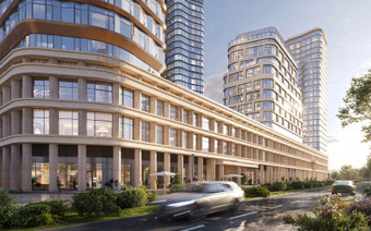 Придомовая территоряи ЖК "Начало"