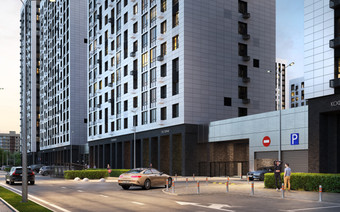 Паркинг в ЖК “Поколение первых”