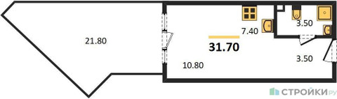 Планировка квартиры, ID 133579