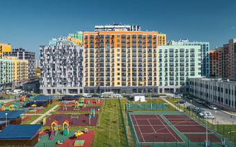 Общий вид на развлекательную зону