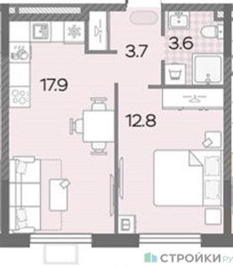 Планировка квартиры, ID 336760