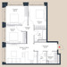 Планировка квартиры 4+ комнат (Квартиры)82.8