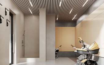 Колясочная в ЖК "Детали"