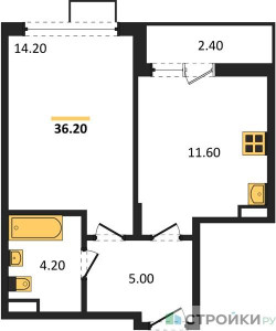 Планировка квартиры, ID 265430