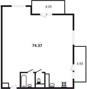 Планировка квартиры, ID 6844