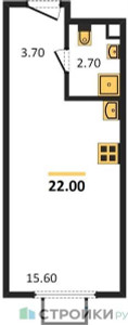 Планировка квартиры, ID 153938