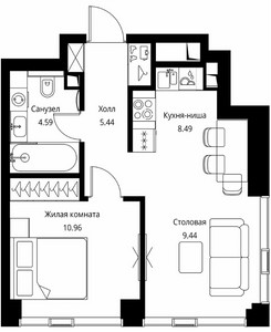 Планировка квартиры, ID 271375