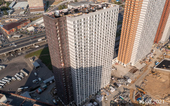 вид сверху жк Оранж парк