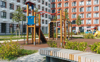 Детская площадка в ЖК "Измайловский лес"