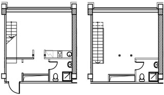 Планировка студии(квартира) площадью 30.1 квадратных метров в “ЖК Лофт на Вернадского”