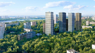 Планировка 4+ комнатной(квартира) площадью 143.1 квадратных метров в “ЖК Фестиваль парк-2”