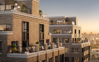 Терраса в Дом "А"