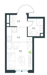 Планировка квартиры, ID 425927