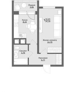 Планировка квартиры, ID 553340