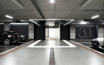 подземный паркинг