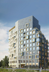 Планировка однокомнатной(квартира) площадью 41.6 квадратных метров в ЖК “СберСити в Рублево-Архангельском”