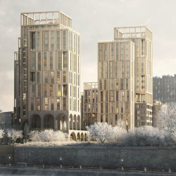 Планировка двухкомнатной(квартира) площадью 110.8 квадратных метров в ЖК “ЖК Квартал Веспер Кутузовский”