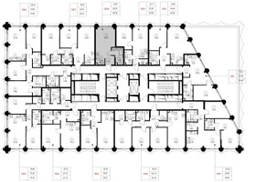 Планировка студии(квартира) площадью 28.2 квадратных метров в “Дом премиум-класса МИРА”