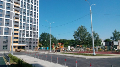 Планировка однокомнатной(квартира) площадью 38.7 квадратных метров в ЖК “ЖК Отрадный”