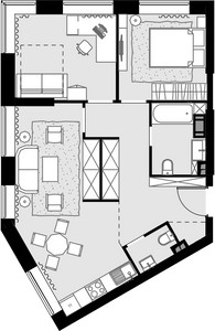 Планировка квартиры, ID 481746