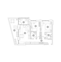 Планировка трехкомнатной(квартира) площадью 81.2 квадратных метров в “ЖК ВЭРИ на Миклухо-Маклая”