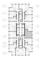 Планировка однокомнатной(квартира) площадью 46 квадратных метров в “ЖК СЕТ”