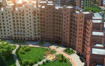 общий вид на жк Пятницкие кварталы