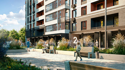 Планировка однокомнатной(квартира) площадью 39.13 квадратных метров в ЖК “ЖК Малаховский”