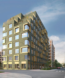 Планировка однокомнатной(квартира) площадью 45.8 квадратных метров в ЖК “СберСити в Рублево-Архангельском”