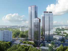 Вид на башни ЖК Режиссёр