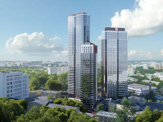 Планировка двухкомнатной(квартира) площадью 78.1 квадратных метров в ЖК “ЖК Режиссер”