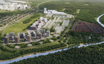 ЖК "Новые Ватутинки" с высоты птичьего полета