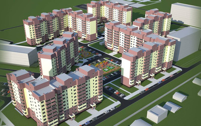 Новостройка ЖК Микрорайон в Большевике, купить квартиру от застройщика