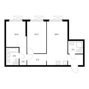 Планировка квартиры, ID 167380