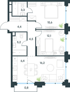 Планировка квартиры, ID 471517