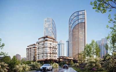 Новостройка Апсайд Мосфильмовская, от застройщика