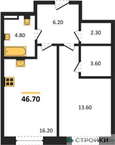 Планировка квартиры, ID 499179