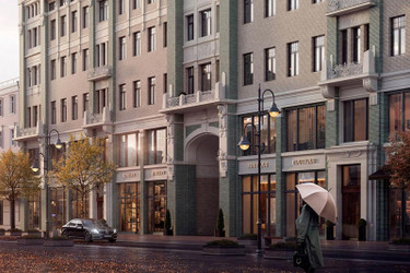 Планировка двухкомнатной(квартира) площадью 112.5 квадратных метров в ЖК “ЖК Большая Дмитровка IX”