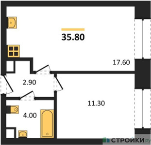 Планировка квартиры, ID 426225