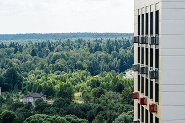 Планировка двухкомнатной(квартира) площадью 54.97 квадратных метров в ЖК “ЖК Цветочные Поляны”