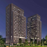 ЖК "Twin House" в вечернее время