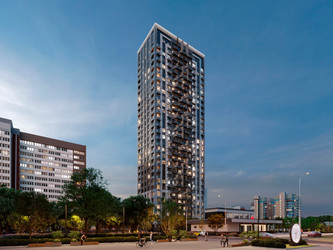 Планировка студии(квартира) площадью 32.2 квадратных метров в ЖК “ЖК Первый Рязанский”